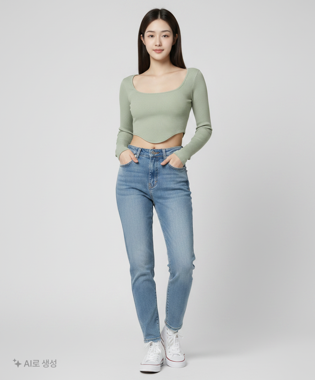 자라(ZARA) 긴소매 티셔츠 M-L