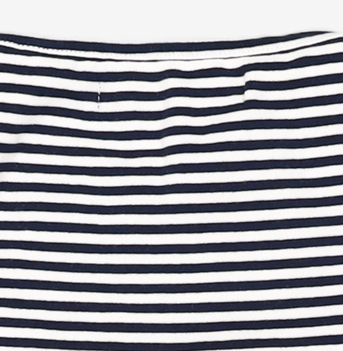 레스트앤레크레이션(REST&RECREATION) STRIPE LIP NECK T-SHIRT - BROWN ONE SIZE