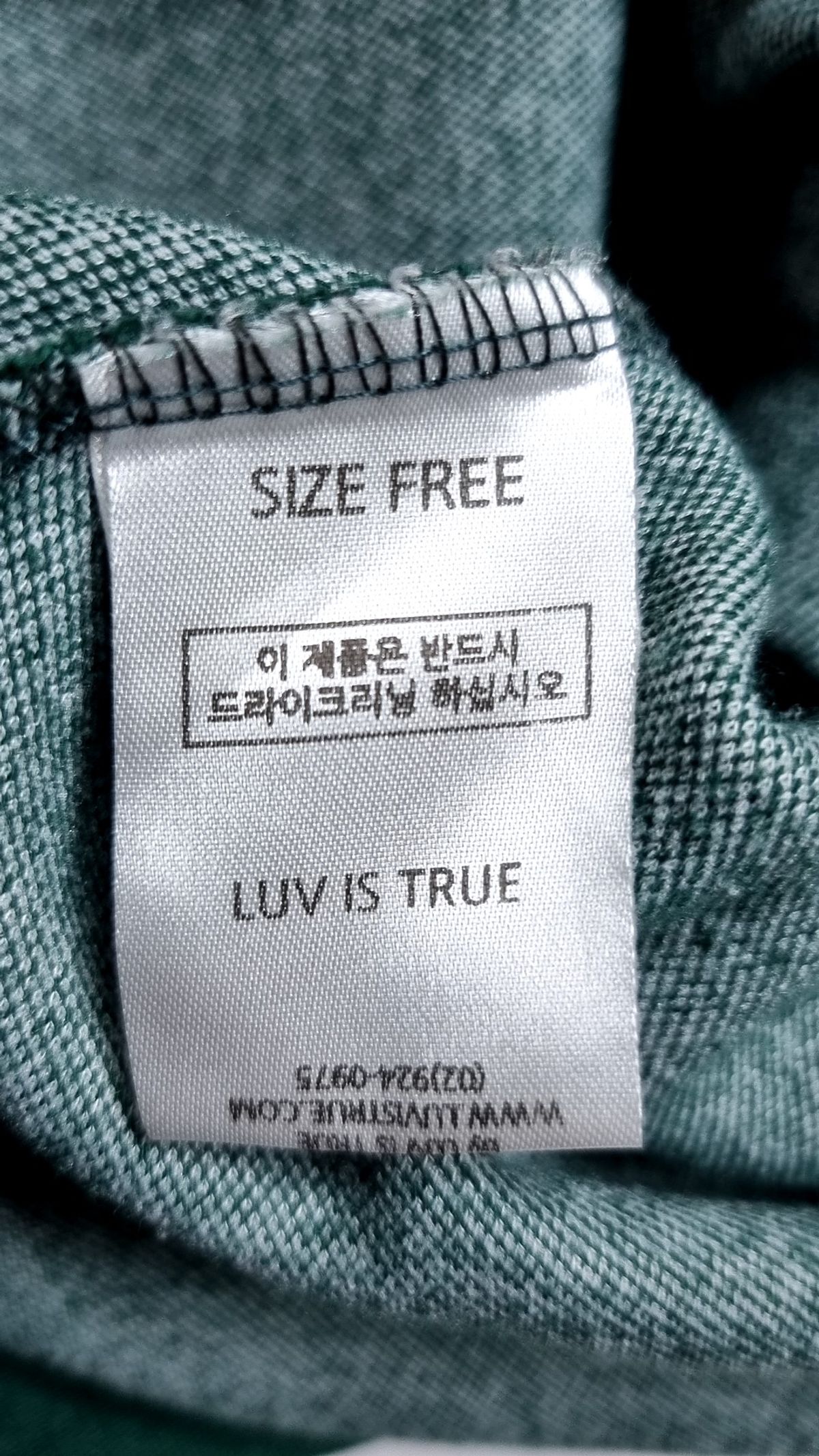 러브이즈트루(LUVISTRUE) 미니 원피스 FREE