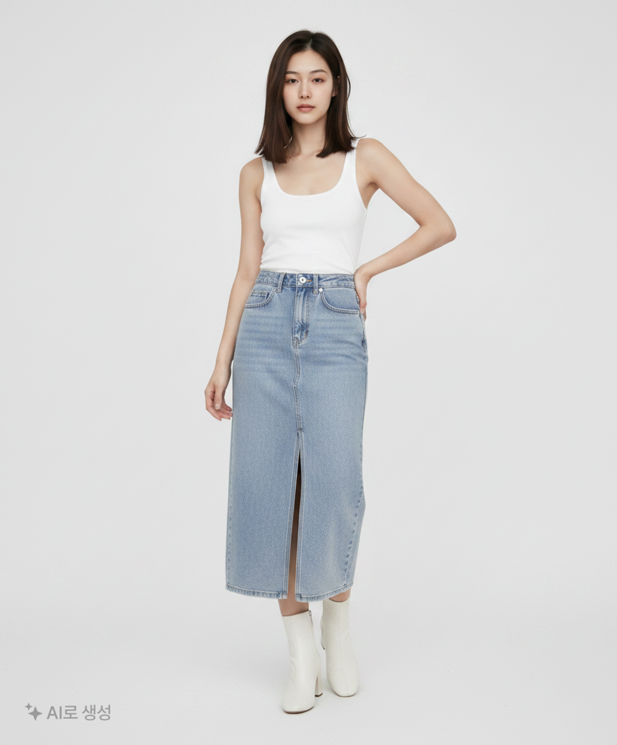 무신사 스탠다드(MUSINSA STANDARD) 롱스커트 XS