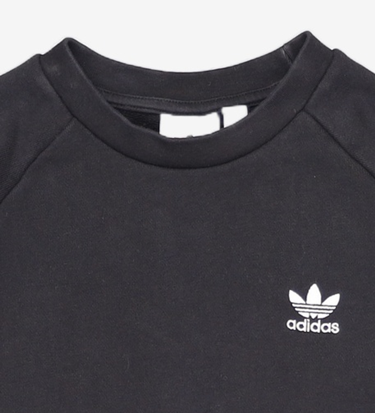 아디다스(ADIDAS) 에센셜 크루 - 블랙 / DV1600 S