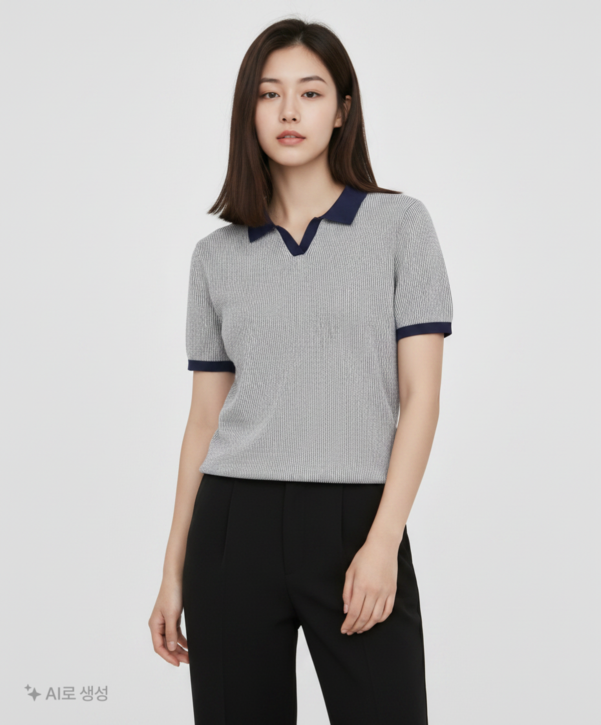 와드로브(WARDROBE) 피케/카라 티셔츠 XL