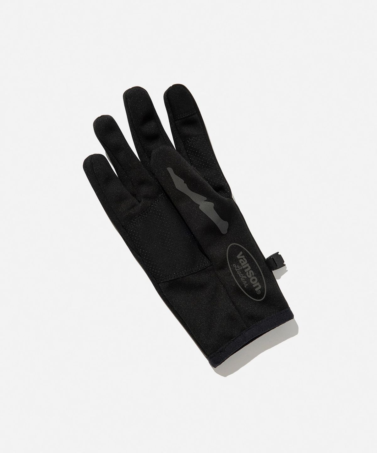 벤슨 레더스(VANSON LEATHERS) 벤슨 레더 엑스레이 글로브 / 블랙&블랙 리플렉트
