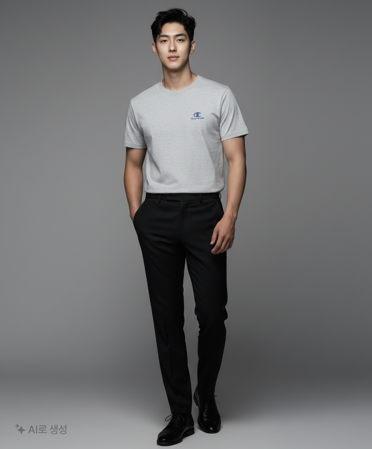 챔피온(CHAMPION) 반소매 티셔츠 L