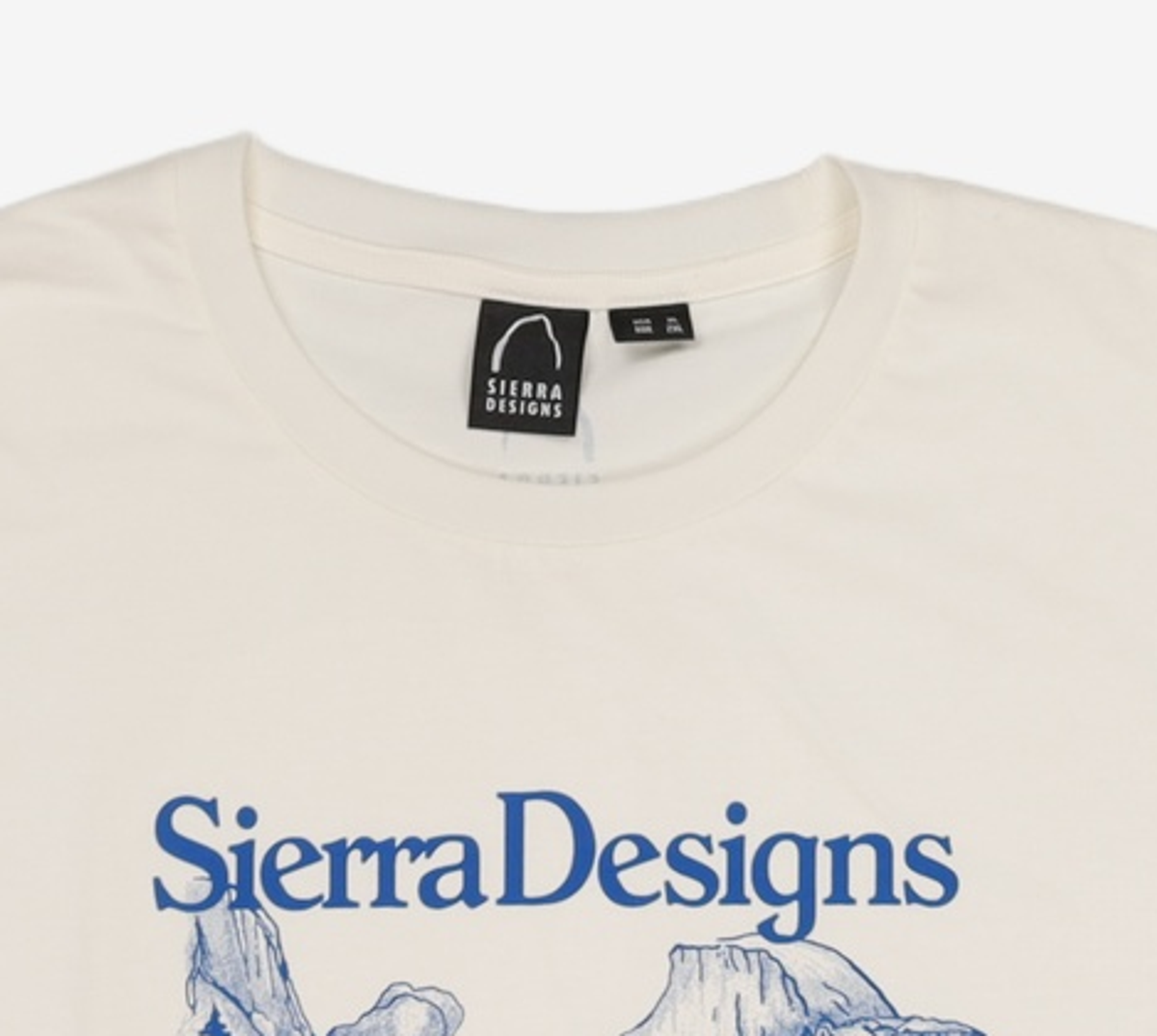 시에라디자인(SIERRA DESIGNS) 텐트 그라운드 칠라이트(CHILL-LITE) 반팔티셔츠 IVORY XXL