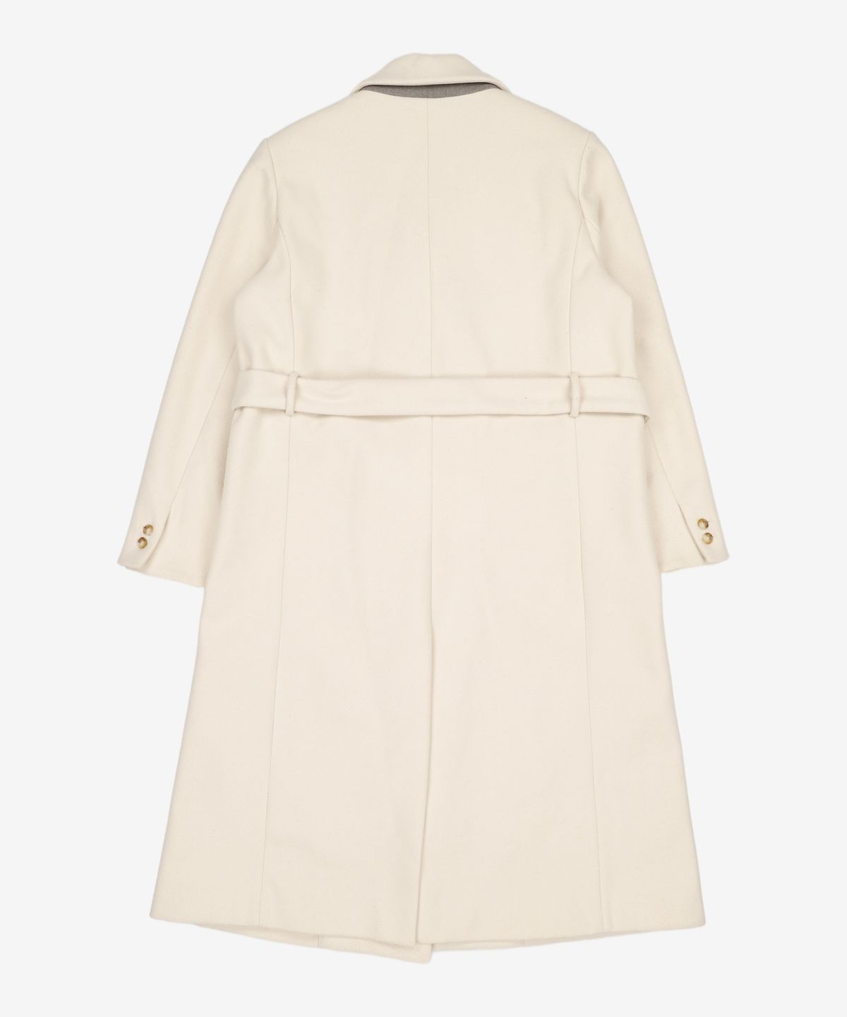 미쏘(MIXXO) 테일러드 더블 벨티드 롱코트 MIWJHBV93B L
