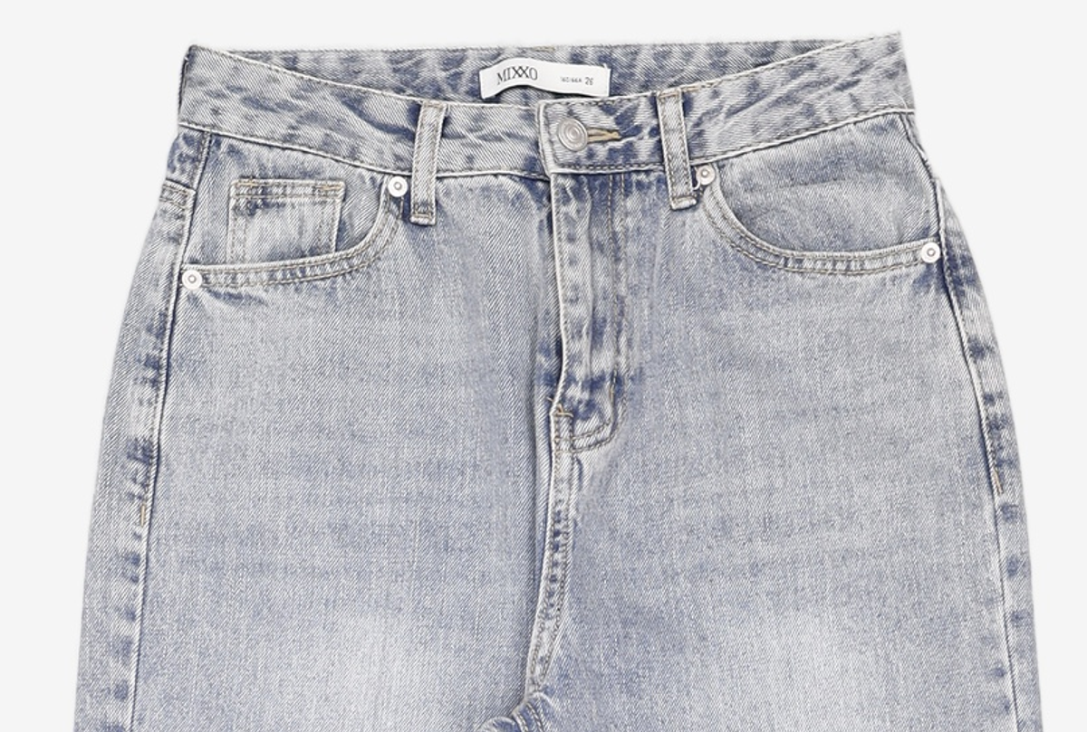 미쏘(MIXXO) [리오더]롱와이드핏 데님_TJC807J 리오더 MIWTJC92QJ 26