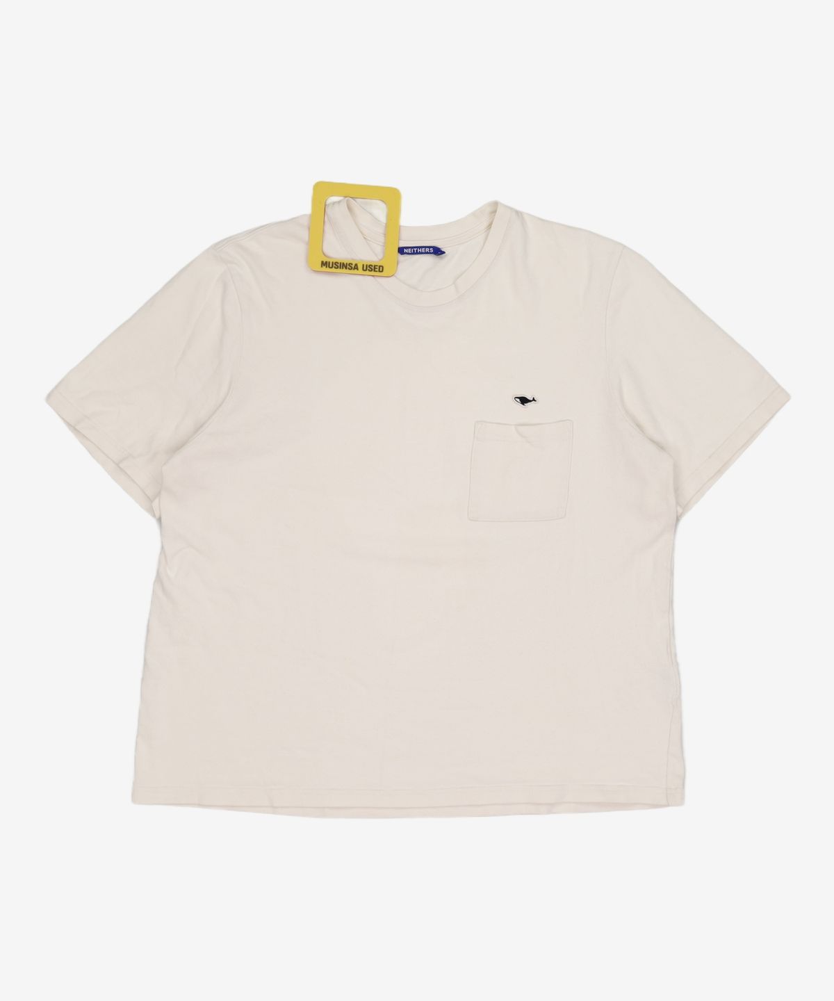 네이더스(NEITHERS) 1-POCKET T-SHIRT (YELLOW) 4