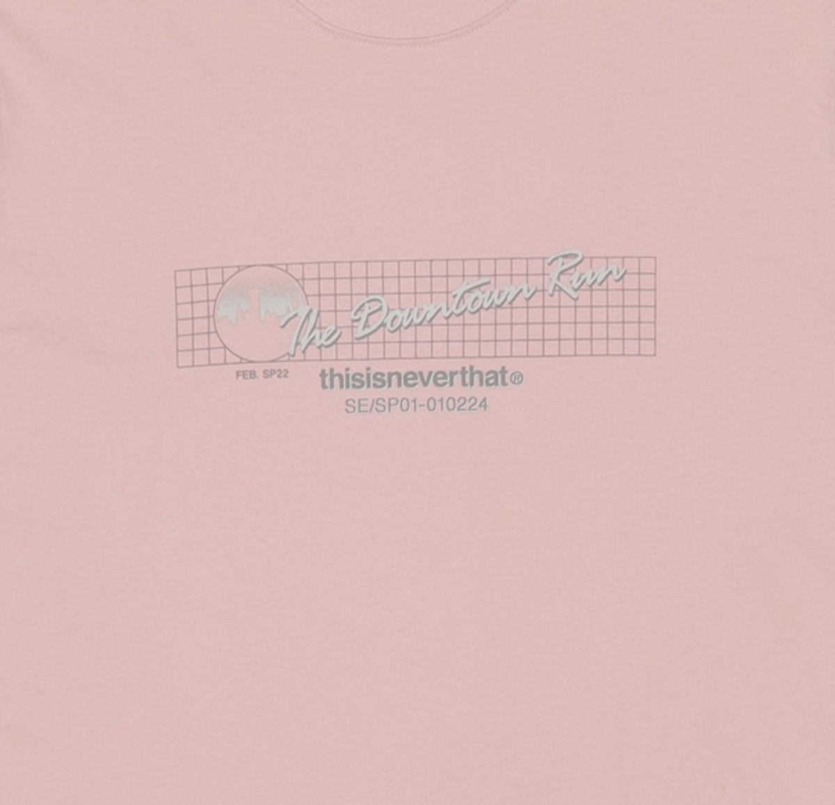 디스이즈네버댓(THISISNEVERTHAT) The Downtown Run L/S Tee Pink M
