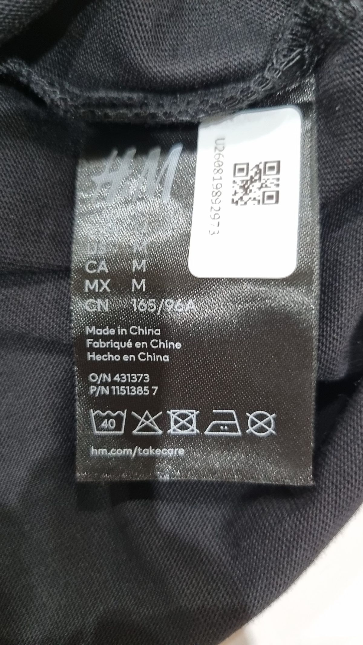 뮈글러 에이치엔엠(MUGLER H&M) 반소매 티셔츠 M