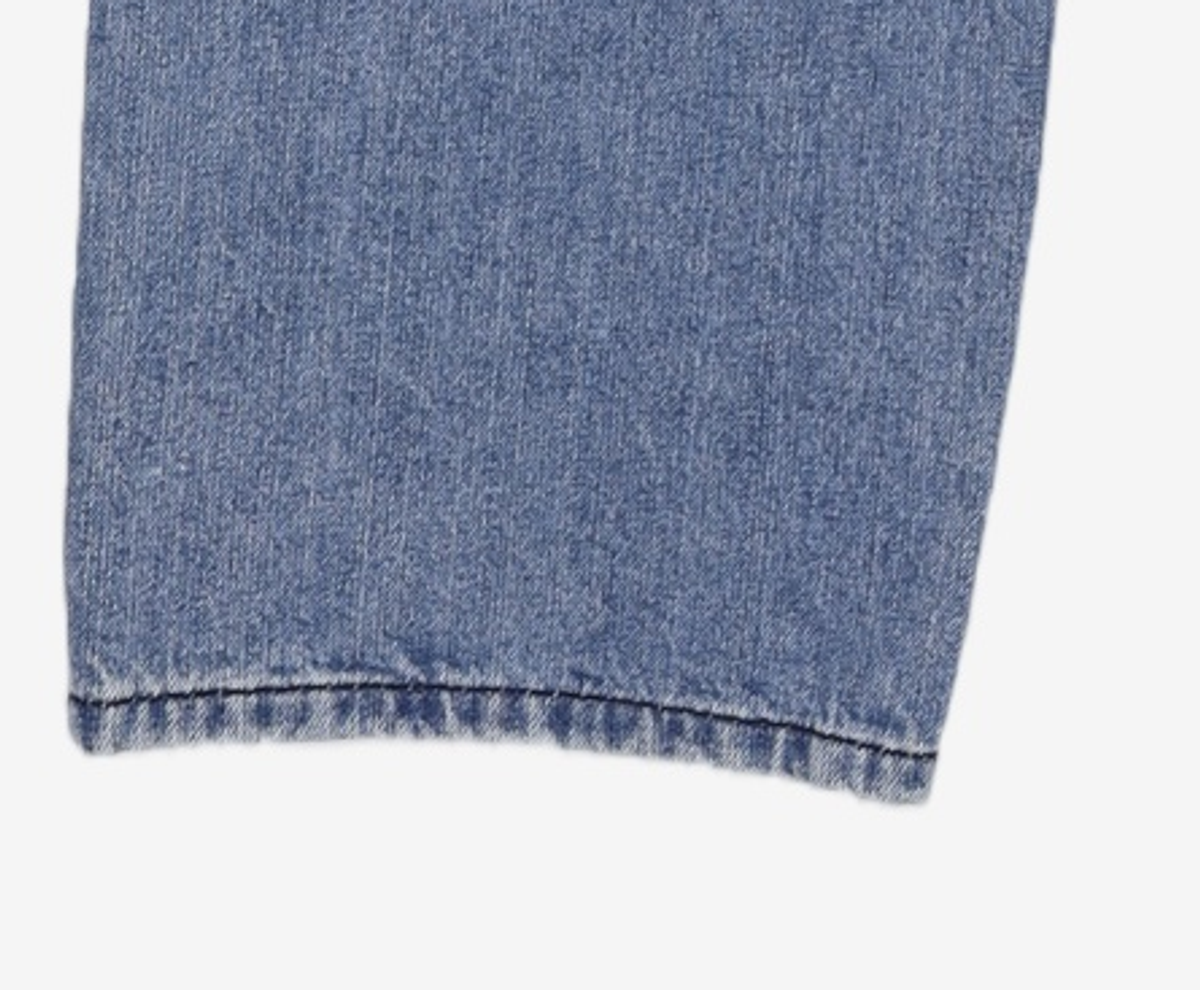 로드 존 그레이(LORD JOHN GREY) one tuck easy denim pants blue washed M