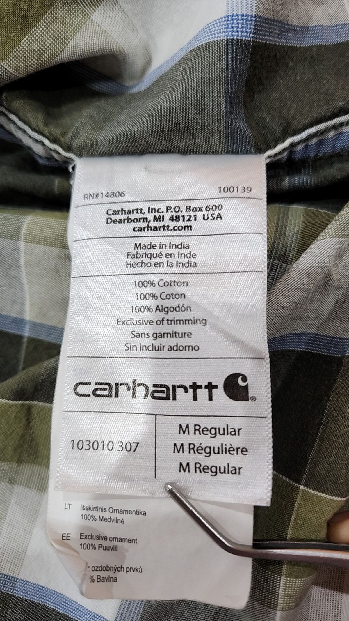 칼하트(CARHARTT) 캐주얼 셔츠 M