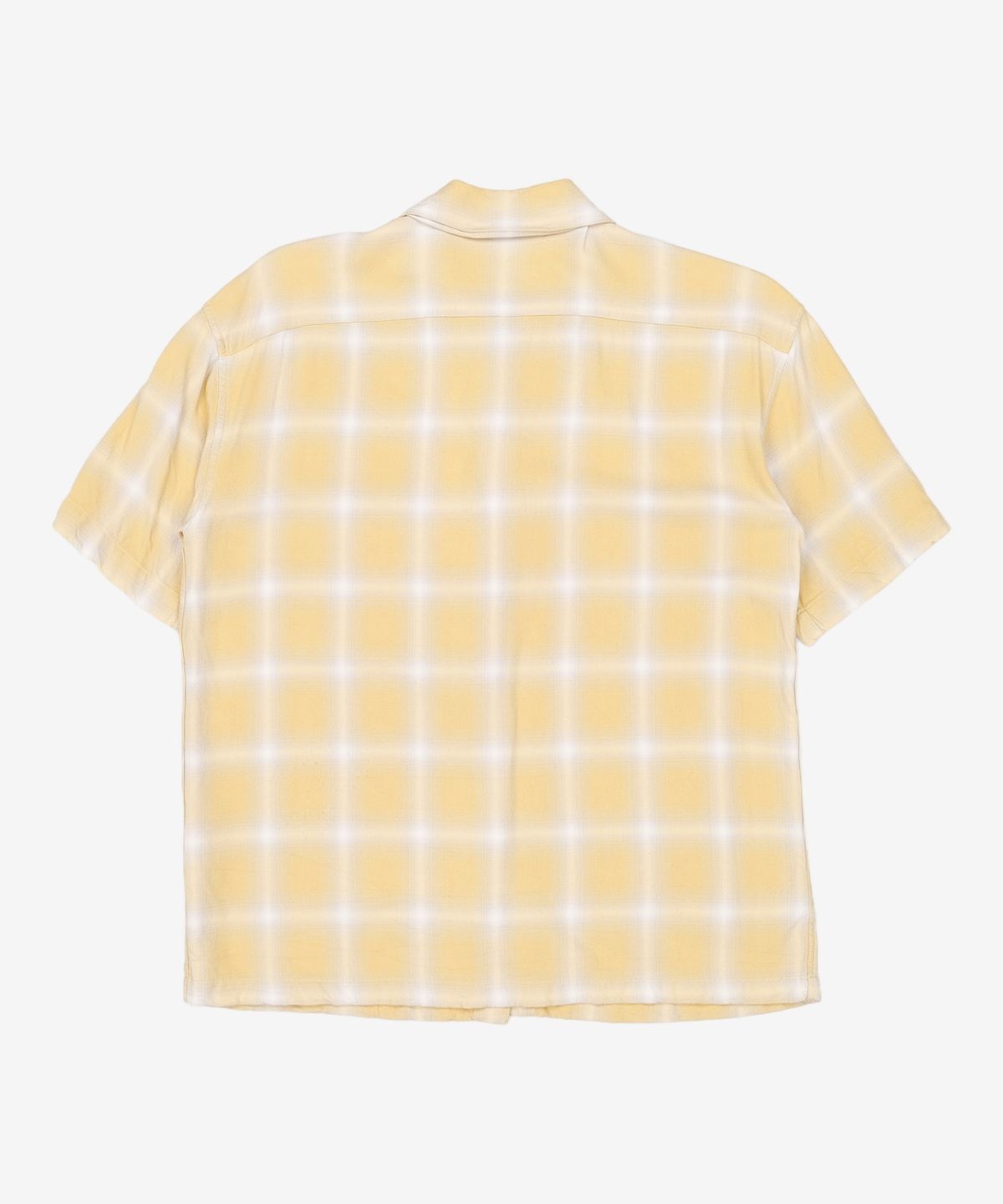 해칭룸(HATCHINGROOM) Box Shirt Ombre Check Yellow 2