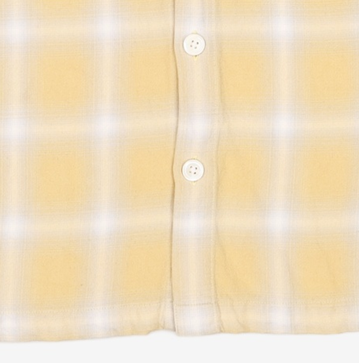 해칭룸(HATCHINGROOM) Box Shirt Ombre Check Yellow 2
