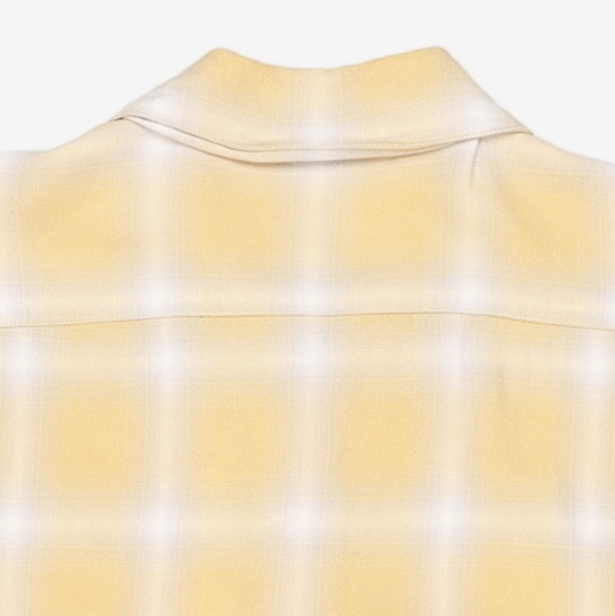해칭룸(HATCHINGROOM) Box Shirt Ombre Check Yellow 2