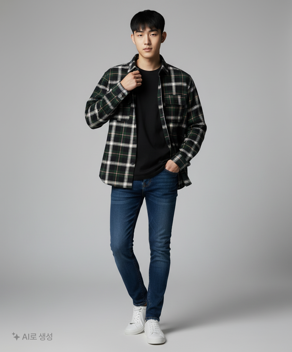 에이치앤엠(H&M) 캐주얼 셔츠 L