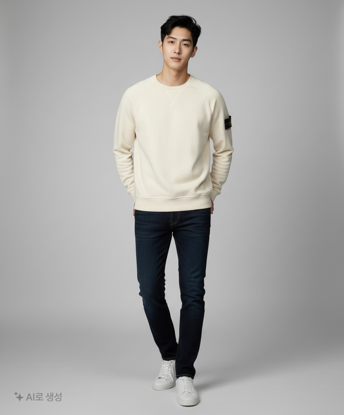 스톤아일랜드(STONE ISLAND) 맨투맨/스웨트셔츠 S