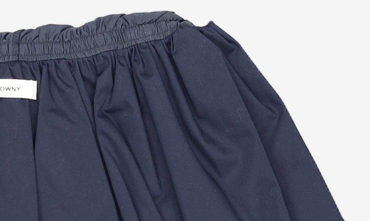 글로니(GLOWNY) BUBBLE BLOOMER SKIRT (NAVY) S