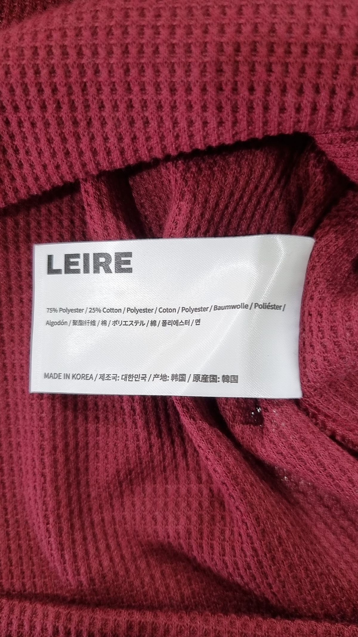 르아르(LEIRE) 반소매 티셔츠 M