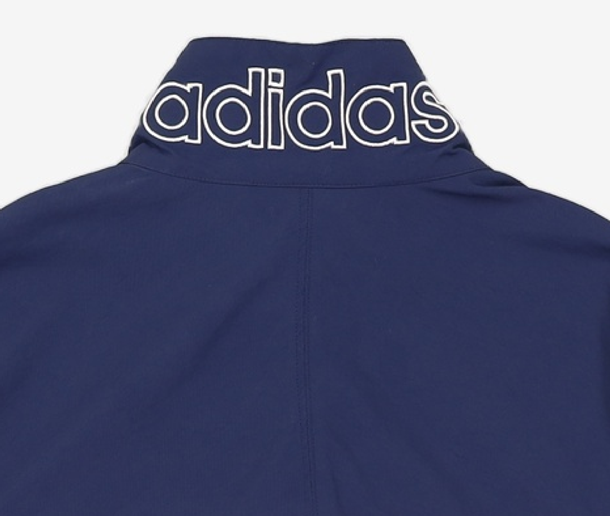 아디다스(ADIDAS) [DV3117] 블록 웜업 집업 - 오렌지:네이비 M