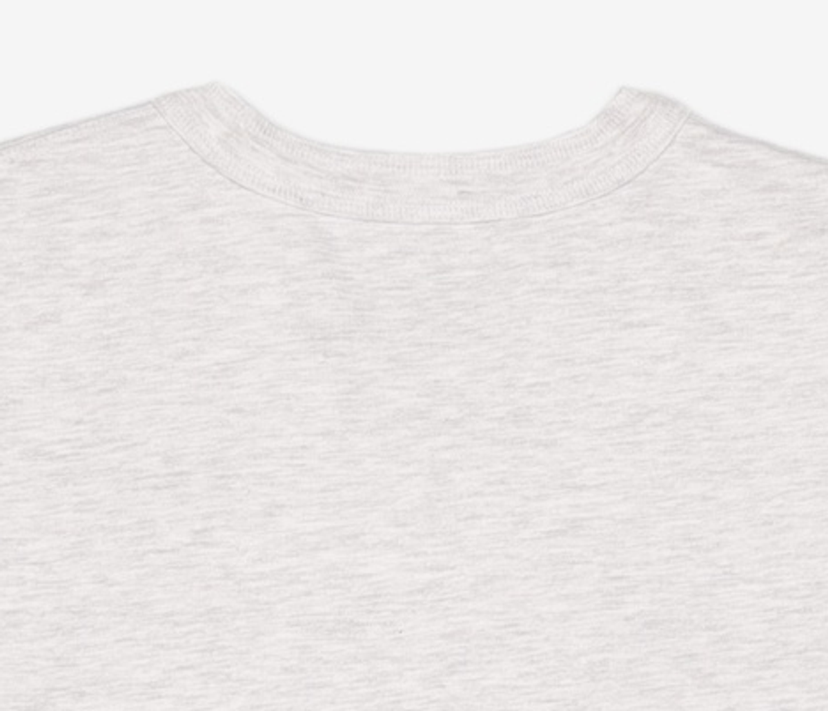 로우(L'EAU) [8th] Loke washed tee_light grey XL