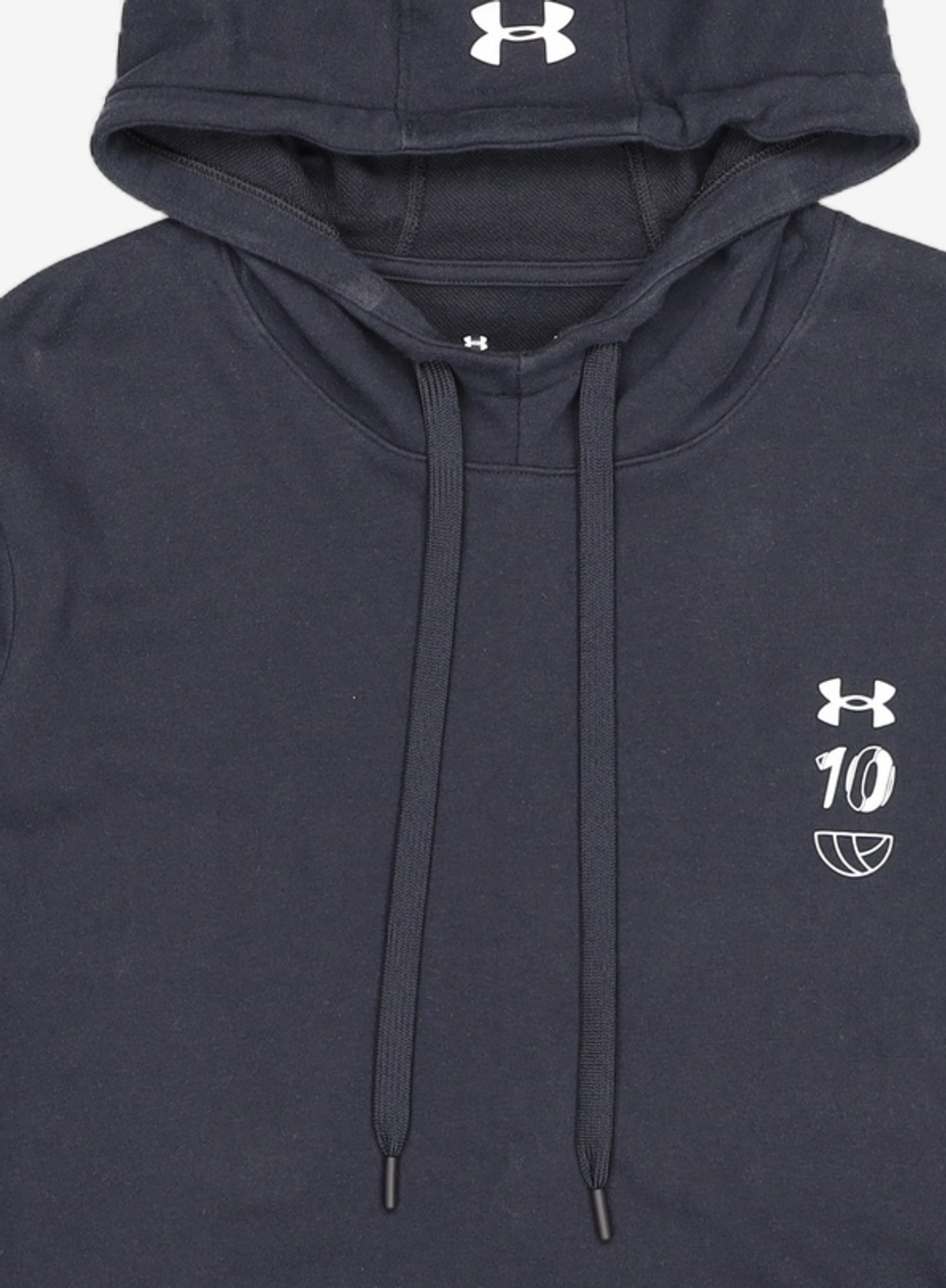 언더아머(UNDERARMOUR) KIM Terry 로고 후드티 1369290-100 XL