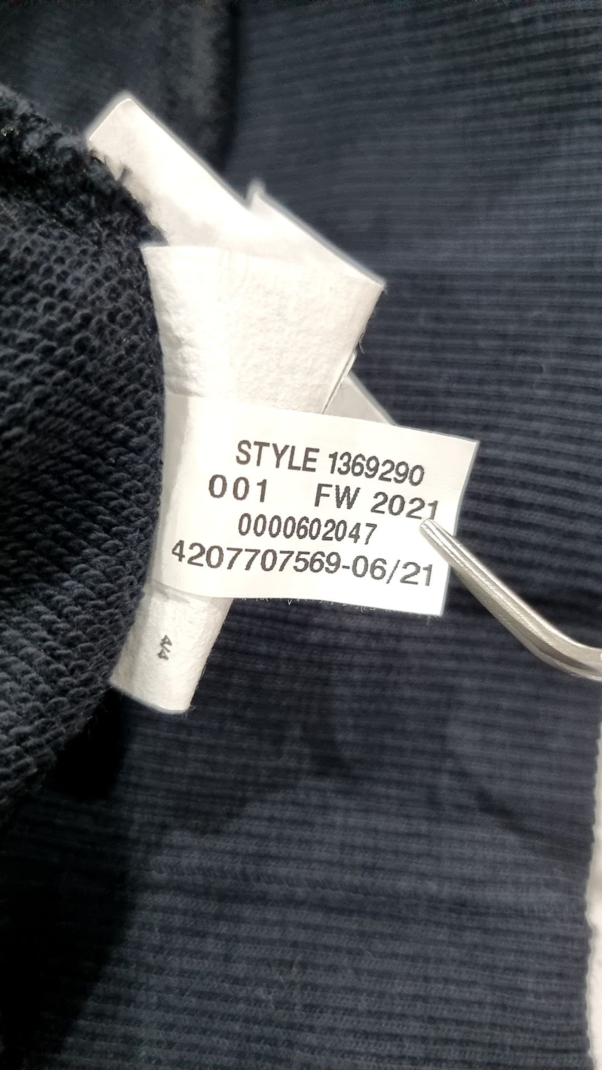 언더아머(UNDERARMOUR) KIM Terry 로고 후드티 1369290-100 XL
