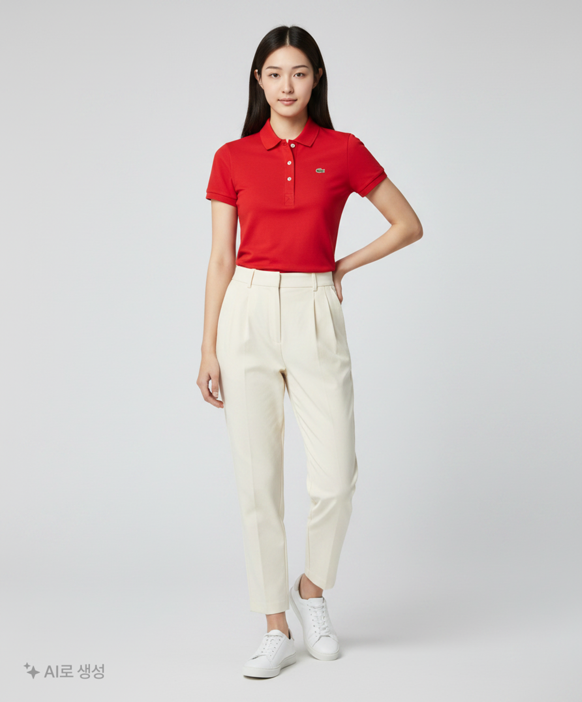 라코스테(LACOSTE) 피케/카라 티셔츠 40
