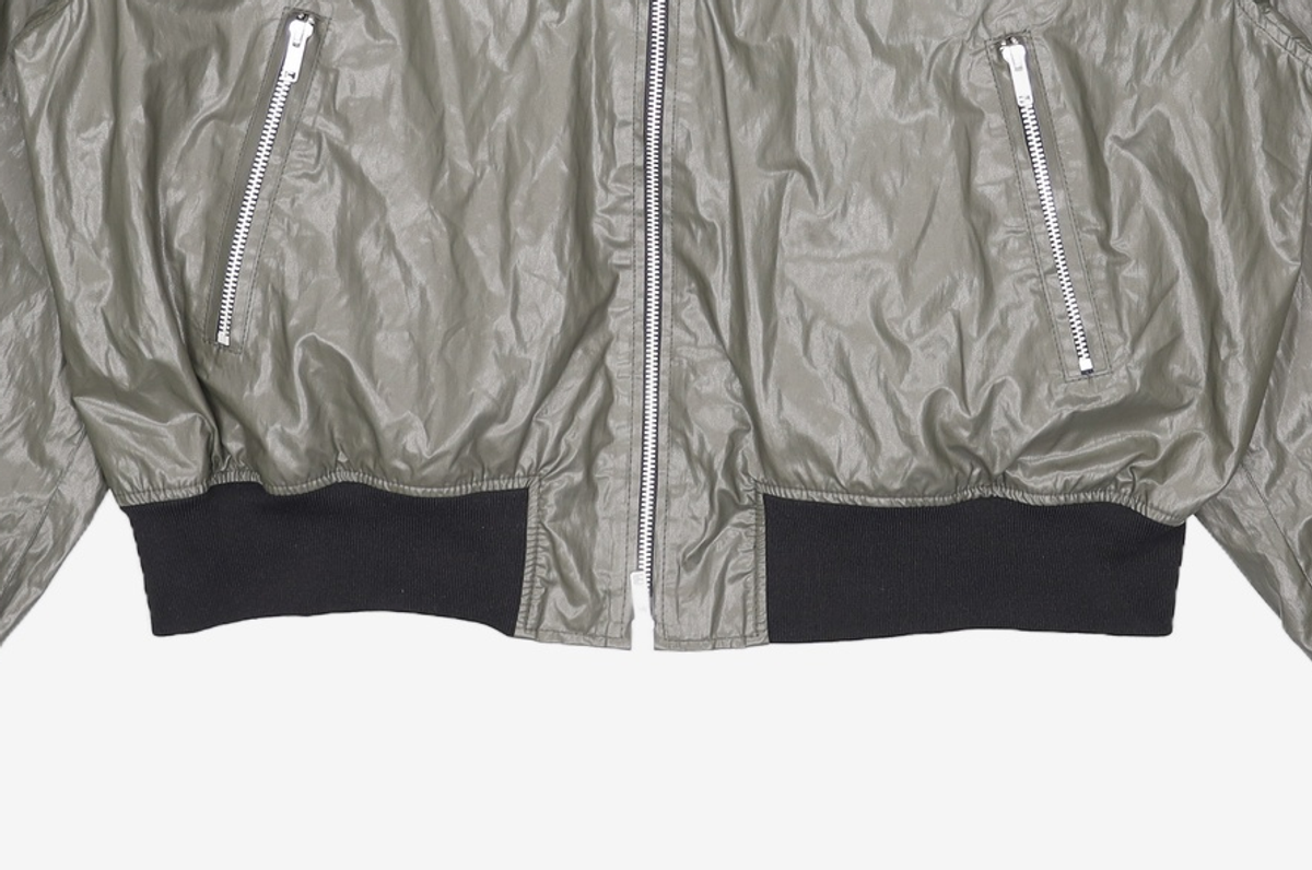 도프제이슨(DOFFJASON) 패널드 스포티 레더 자켓 KHAKI XXL