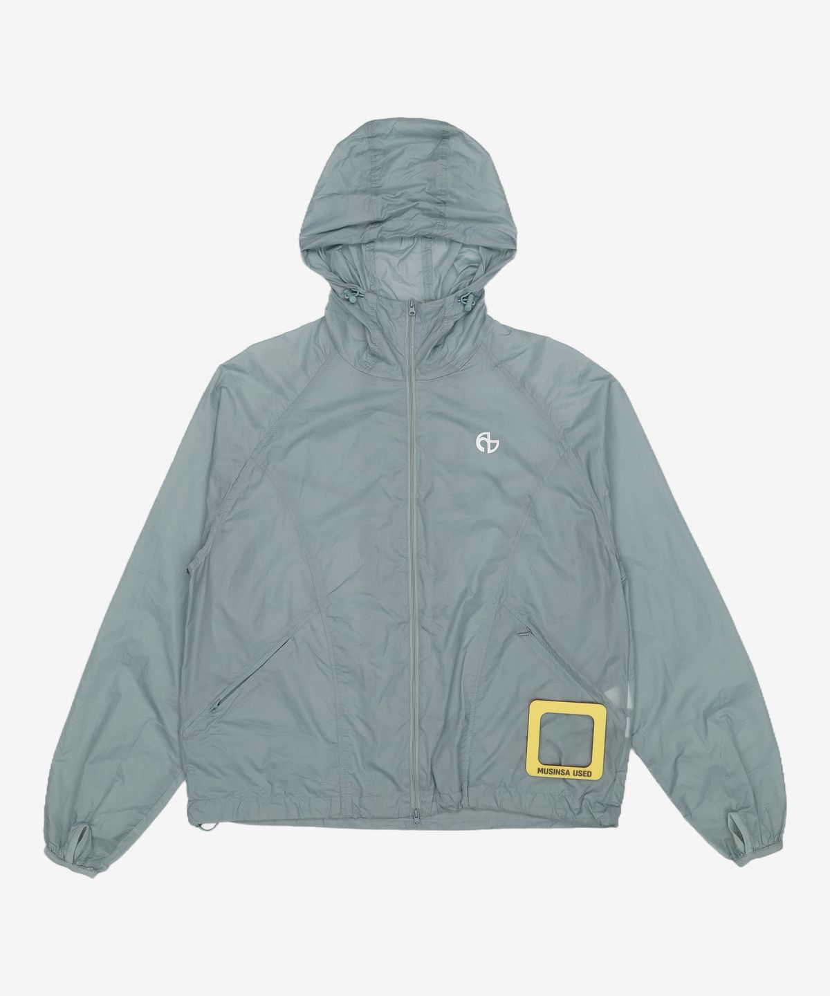 노매뉴얼(NOMANUAL) AETHER NYLON JACKET - SAND YELLOW M
