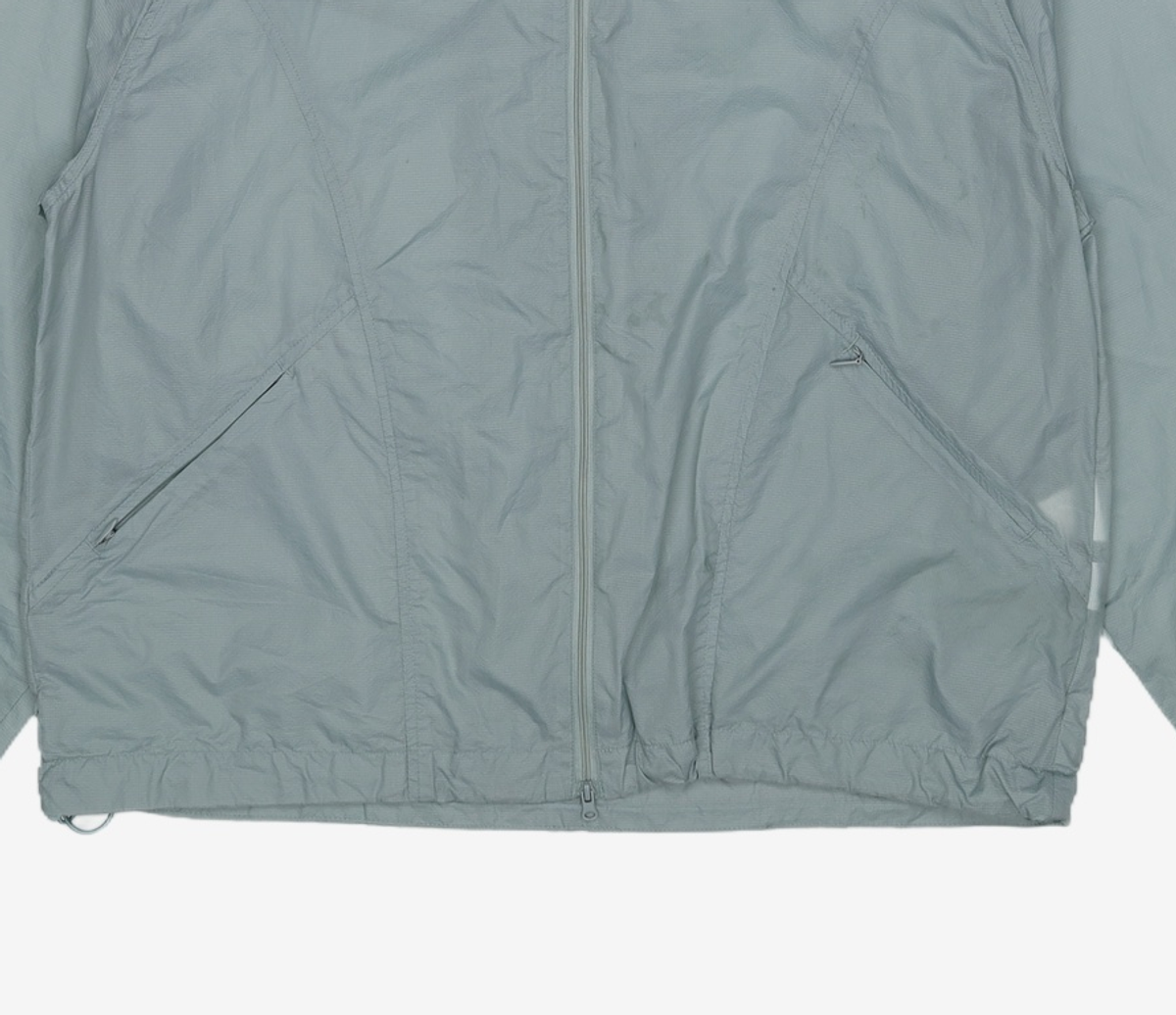 노매뉴얼(NOMANUAL) AETHER NYLON JACKET - SAND YELLOW M