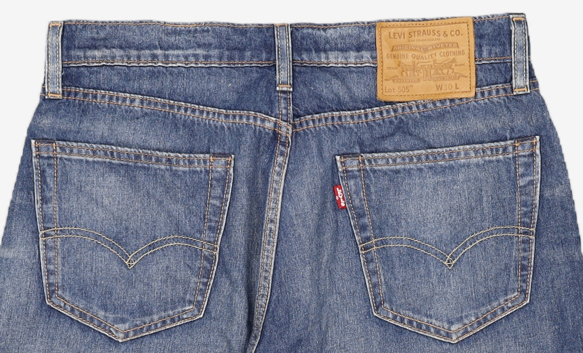리바이스(LEVI'S) 남성 505 레귤러 워프 스트레치 쇼츠 _34505-0168 76