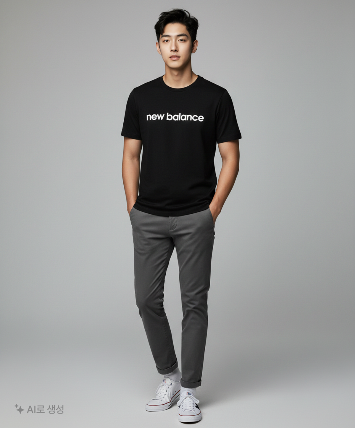 뉴발란스(NEW BALANCE) 반소매 티셔츠 105