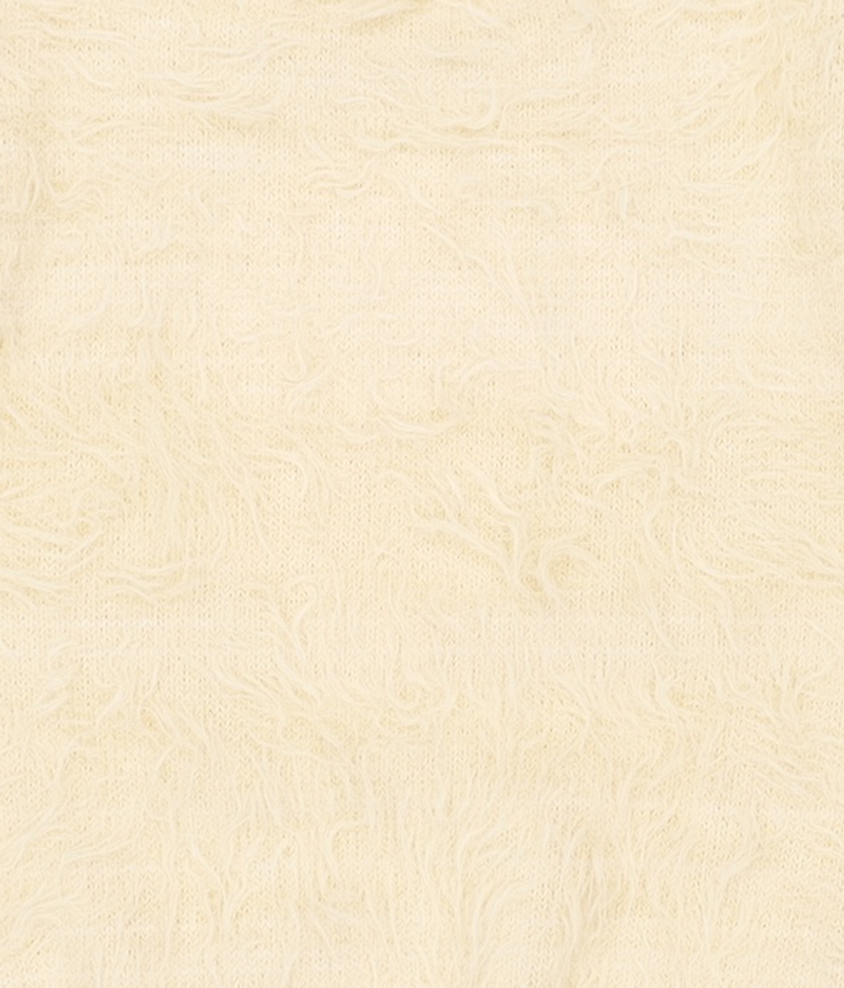 마가린핑거스(MARGARIN FINGERS) HAIRY HIGH NECK KNIT (LIGHT YELLOW) FREE