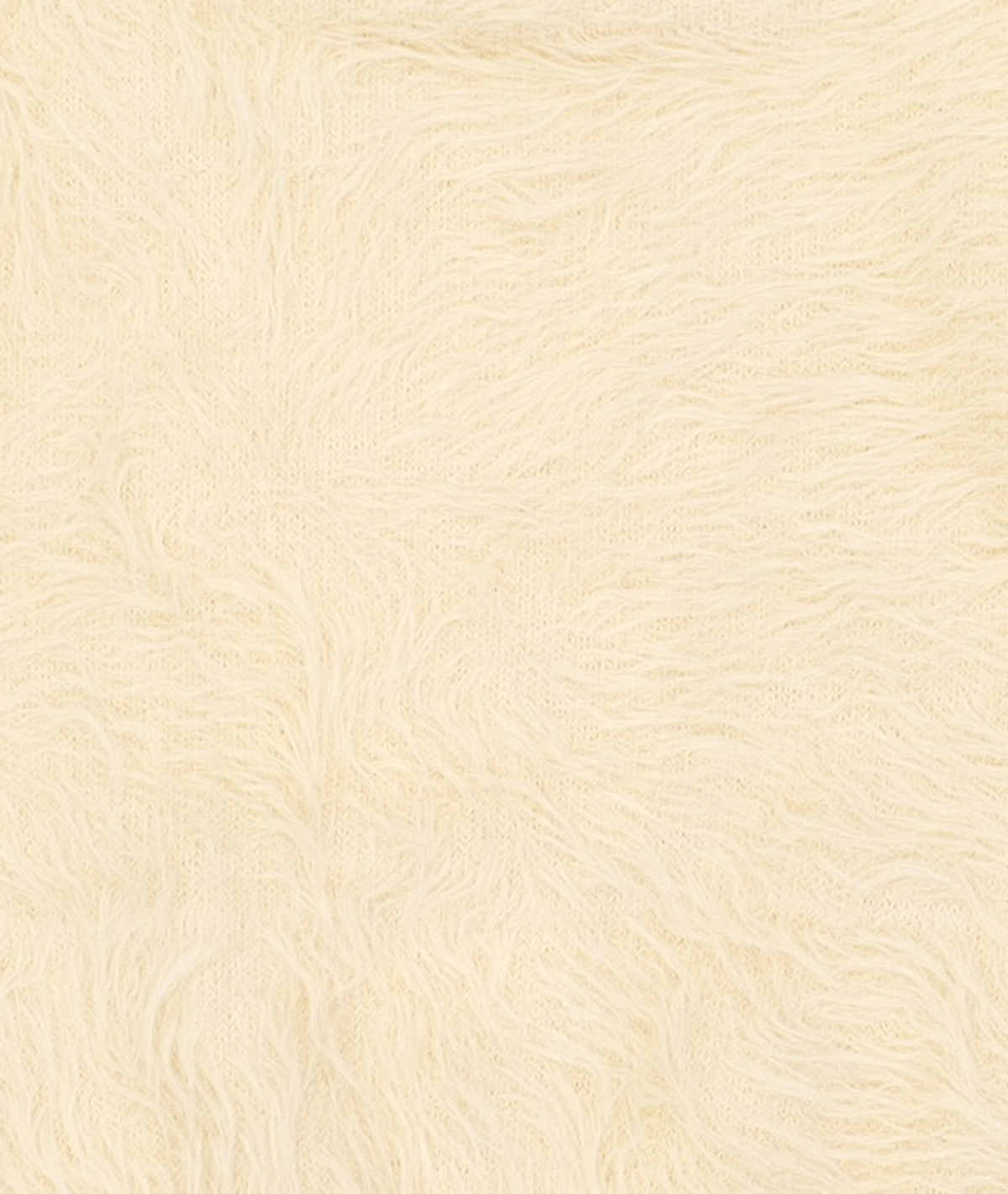 마가린핑거스(MARGARIN FINGERS) HAIRY HIGH NECK KNIT (LIGHT YELLOW) FREE