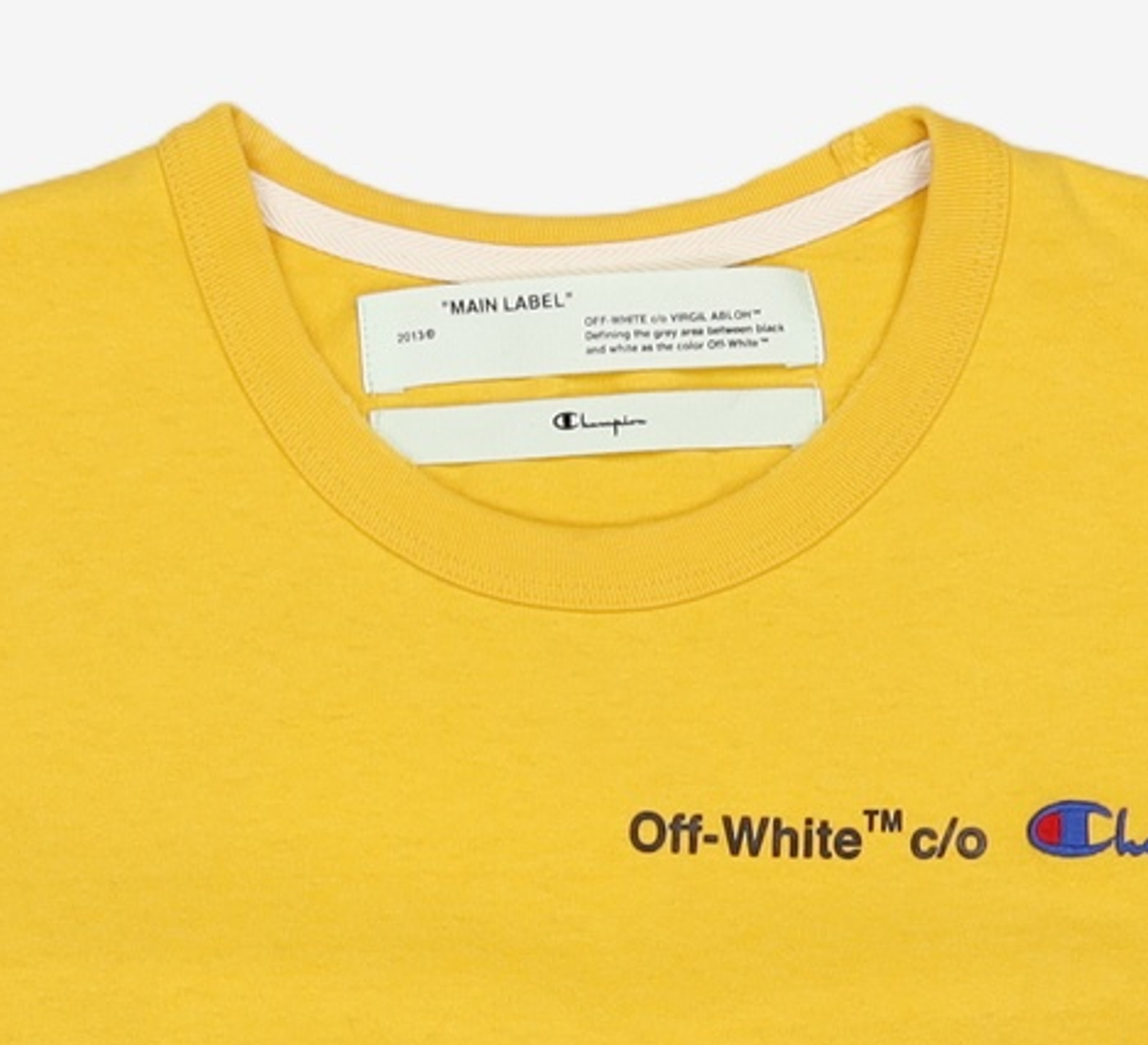 오프화이트(OFF-WHITE) 반소매 티셔츠 S