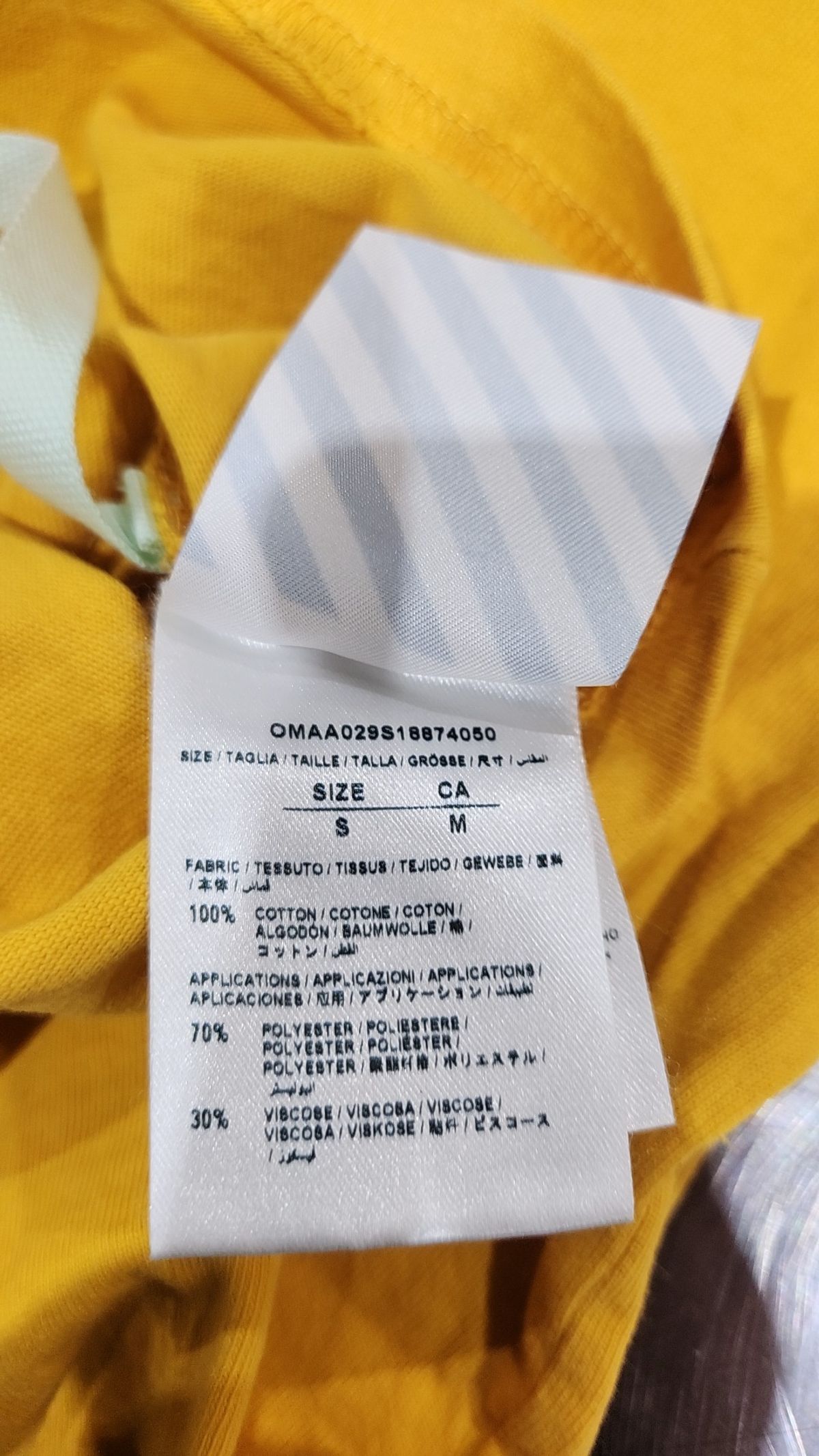 오프화이트(OFF-WHITE) 반소매 티셔츠 S