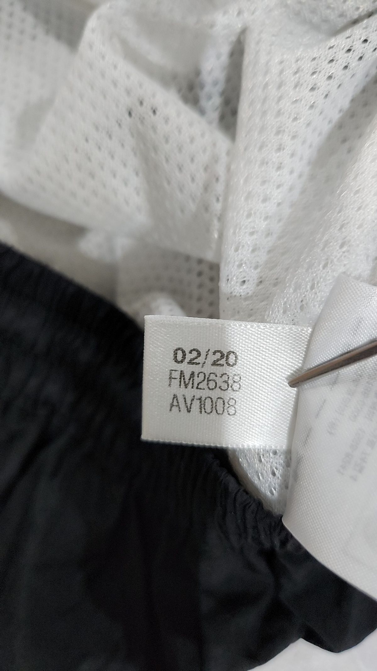 아디다스(ADIDAS) 라지 로고 숏 팬츠 - 블랙 / FM2638 XXS