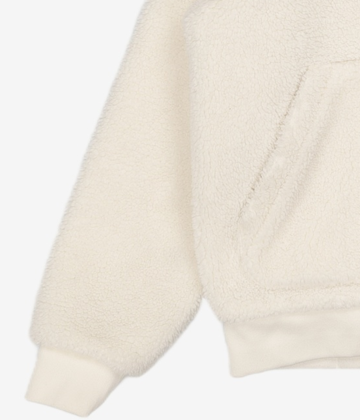 씨엔엔 어패럴(CNN APPAREL) 스타일 여성 숏 쉐르파 플리스 재킷 IVORY XS