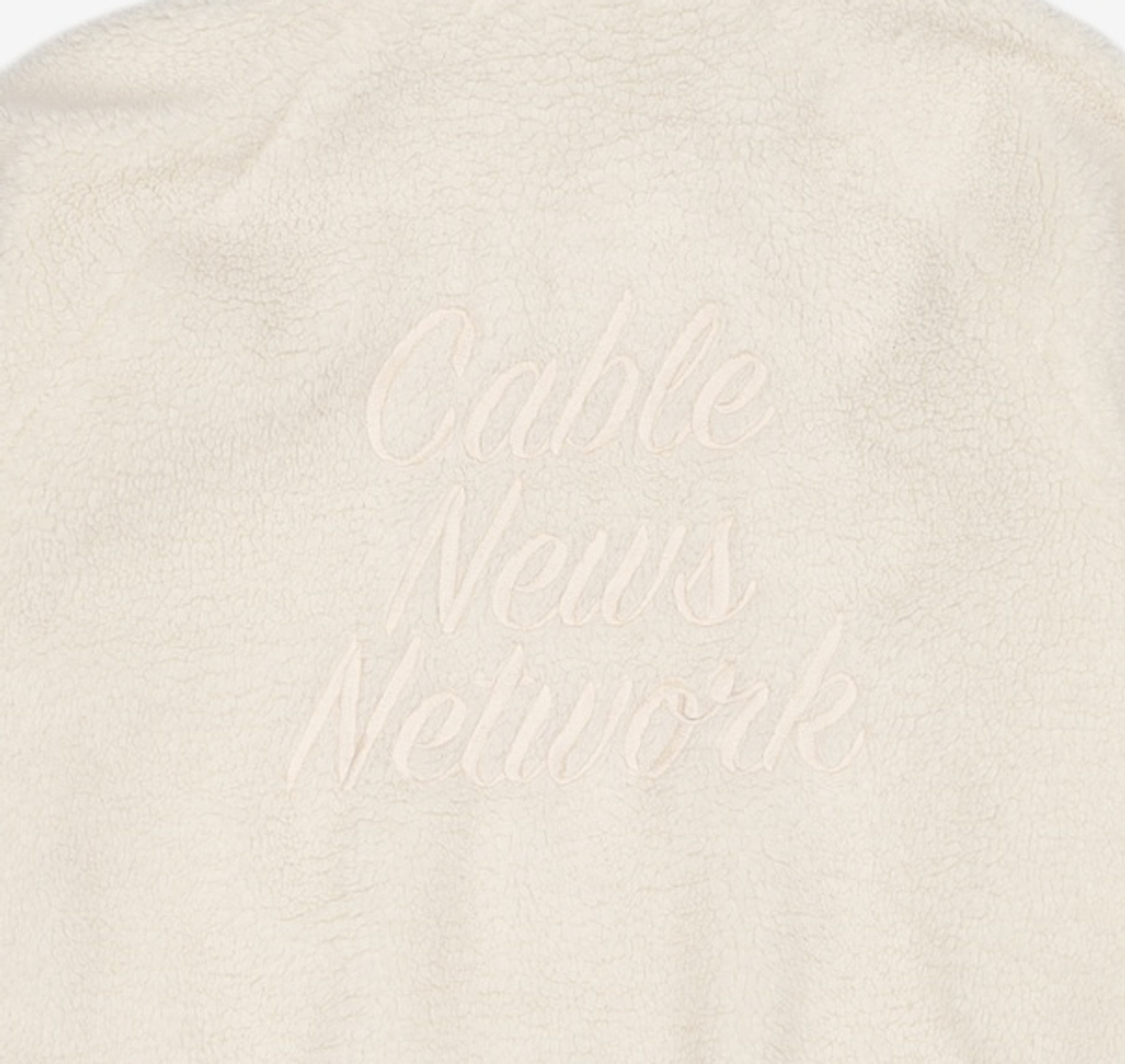 씨엔엔 어패럴(CNN APPAREL) 스타일 여성 숏 쉐르파 플리스 재킷 IVORY XS