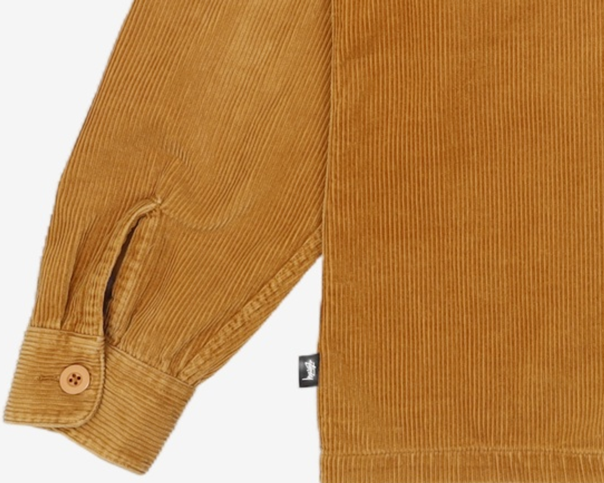 스투시(STUSSY) [스투시]WIDE CORD SHIRT(GOLDEN BROWN)[111951-BROW] XL