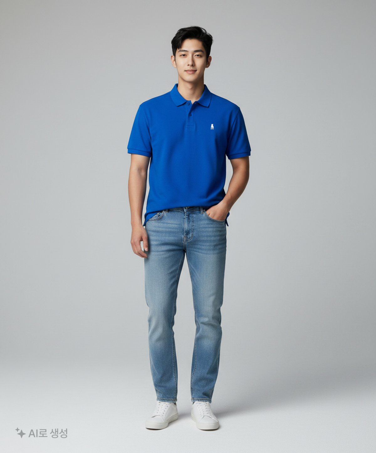예일(YALE) HERITAGE DAN QUICK DRY PIQUE POLO SHIRT ROYAL BLUE XXL