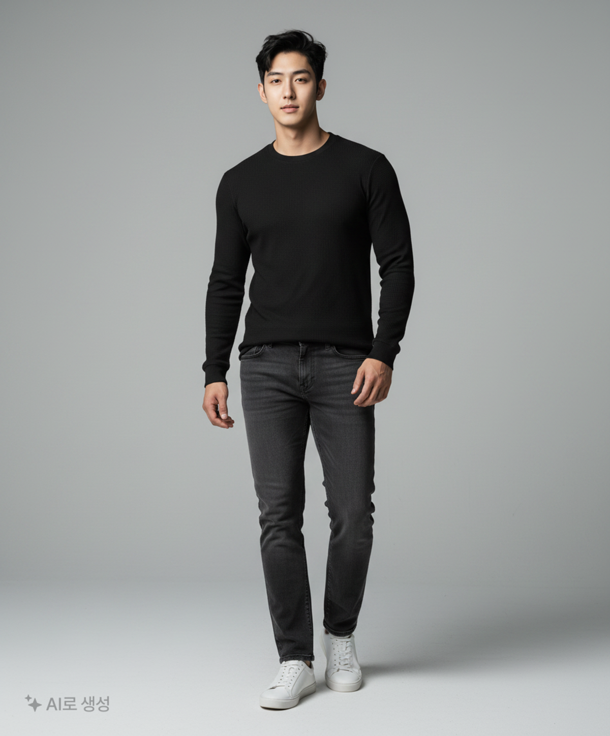 무신사 스탠다드(MUSINSA STANDARD) 긴소매 티셔츠 M