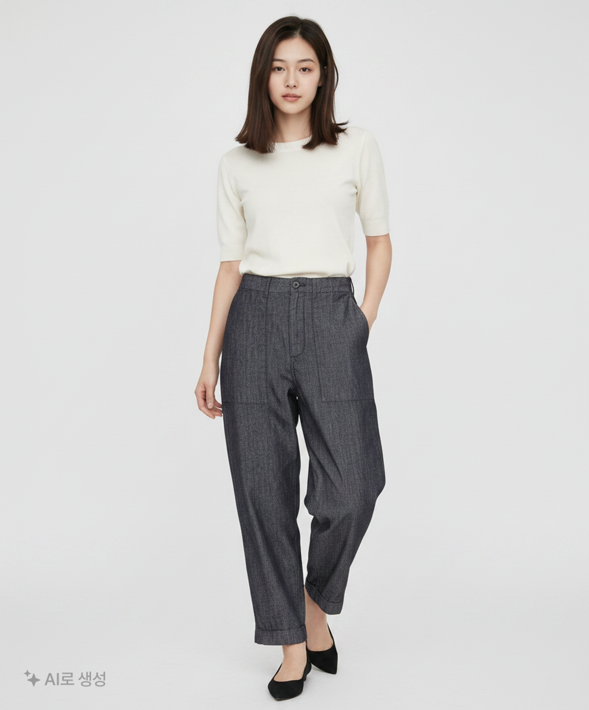 마시모두띠(Massimo dutti) 청/데님 팬츠 34