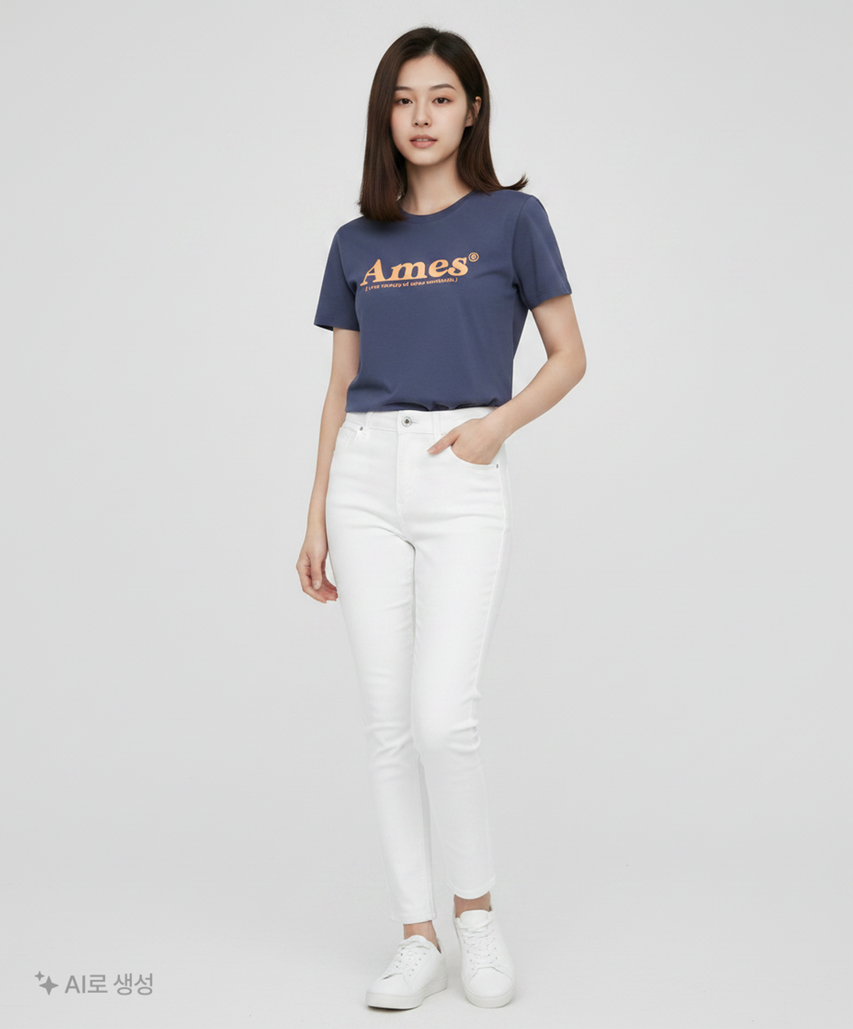 아메스 월드와이드(AMES-WORLDWIDE) 반소매 티셔츠 S