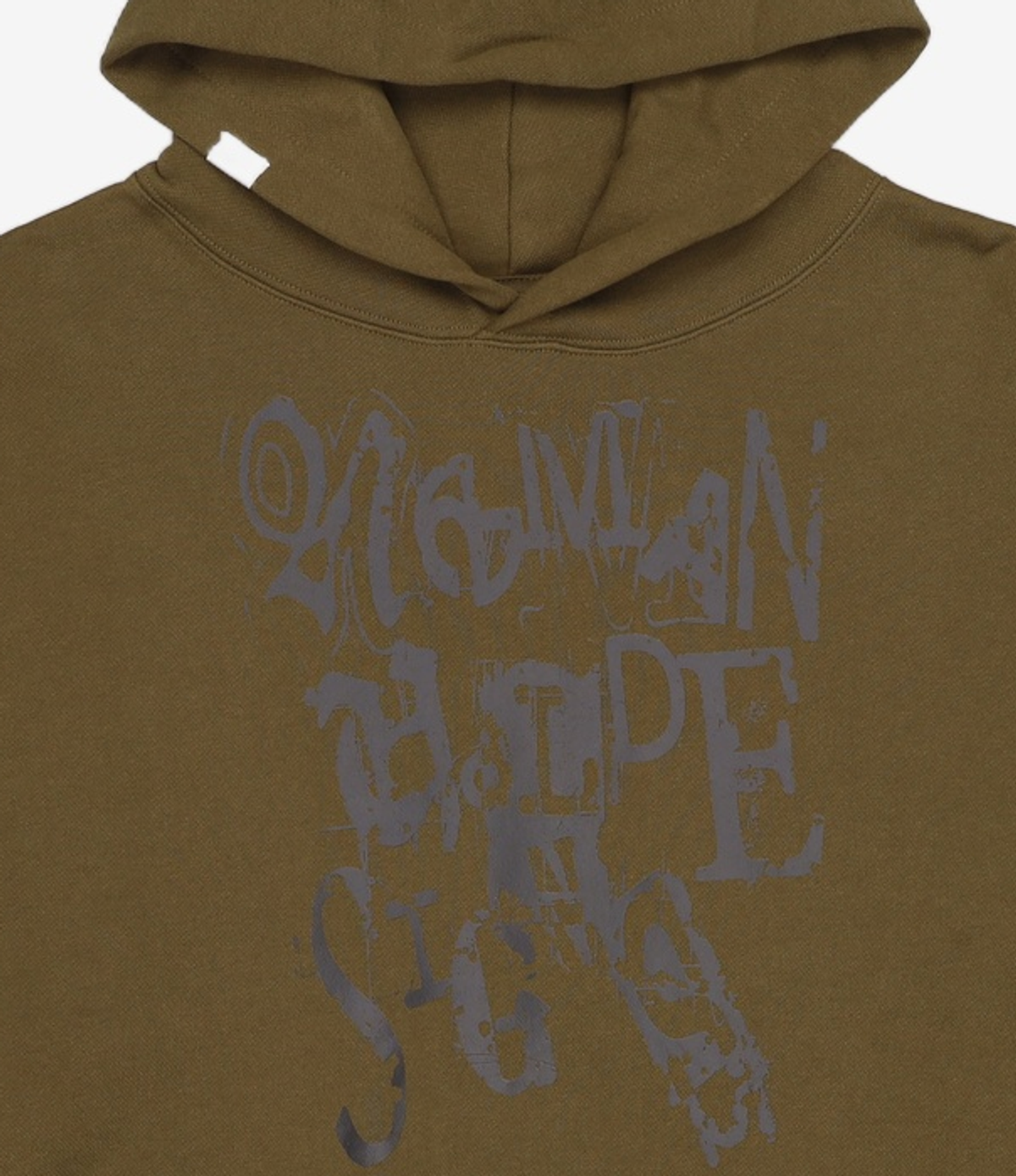 노매뉴얼(NOMANUAL) C.F HOODIE - KHAKI 95