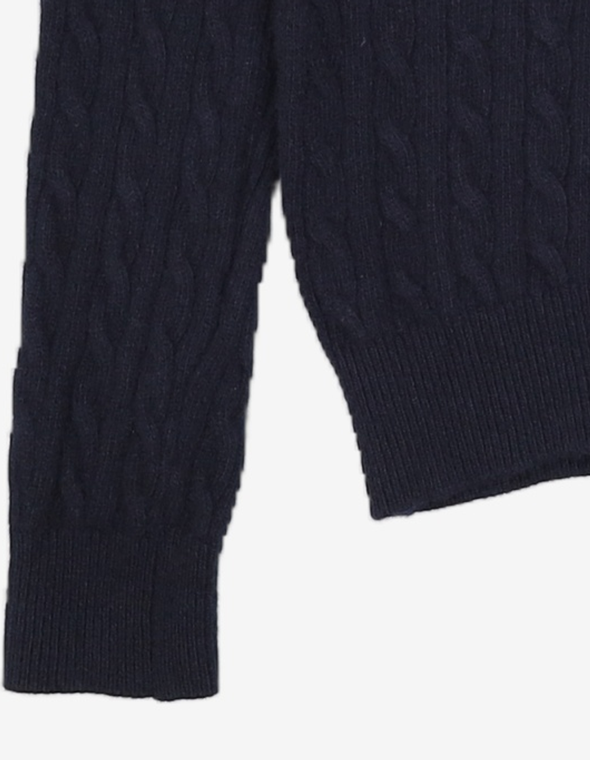 브룩스 브라더스(BROOKS BROTHERS) 케이블 로고 풀오버 (네이비) (BBWZWB1002QDF) L