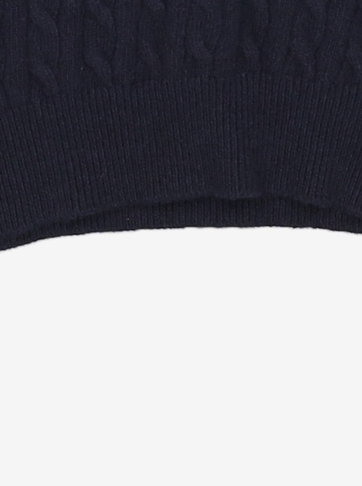 브룩스 브라더스(BROOKS BROTHERS) 케이블 로고 풀오버 (네이비) (BBWZWB1002QDF) L