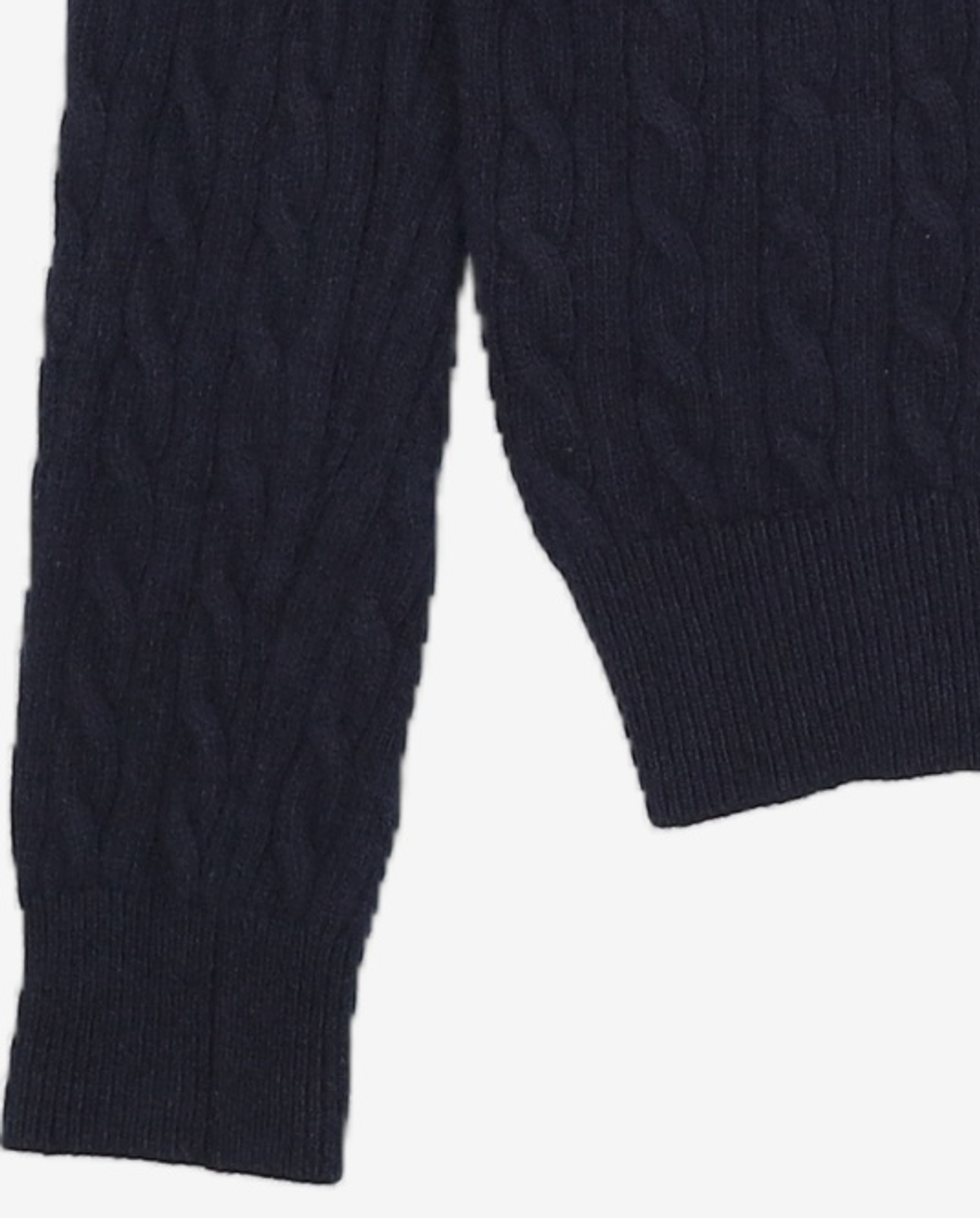 브룩스 브라더스(BROOKS BROTHERS) 케이블 로고 풀오버 (네이비) (BBWZWB1002QDF) L