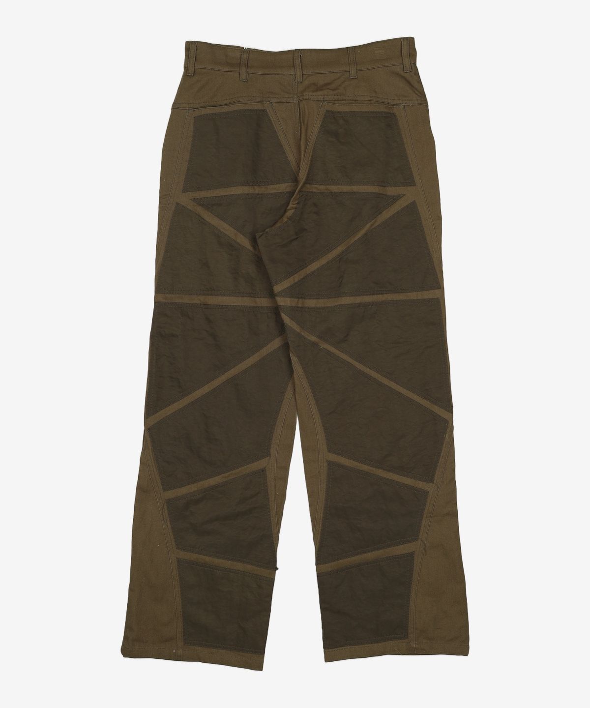 노매뉴얼(NOMANUAL) O.F PATCHED PANTS - KHAKI 81